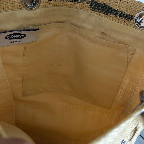 Old navy straw bag - Picture 5 of 5